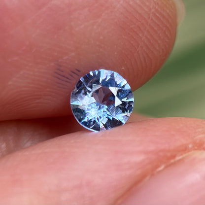 0.35 ct Natural Blue Spinel Vietnam. Round Shape. No Treatment.