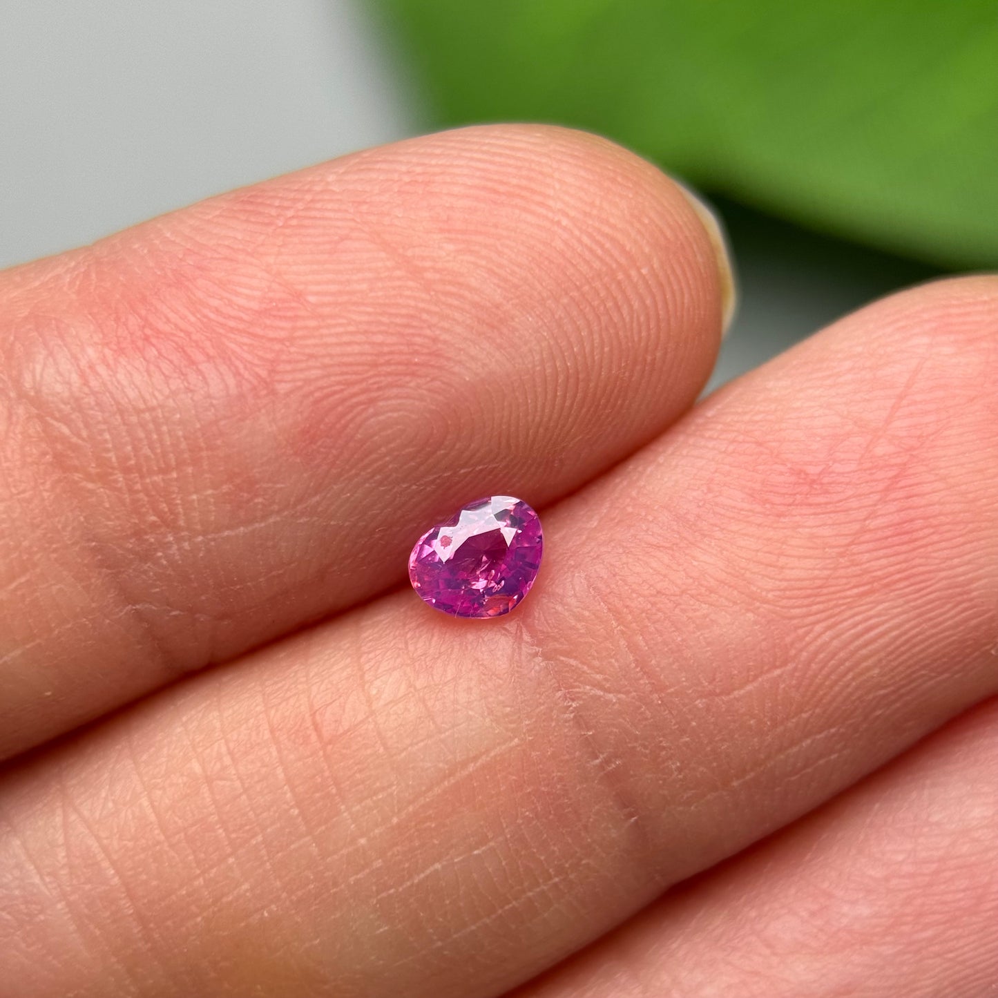 0.36ct Natural Pink Milky Sapphire Viet Nam.