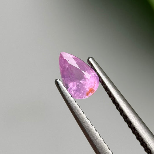 0.57ct Natural Pink Milky Sapphire Vietnam.