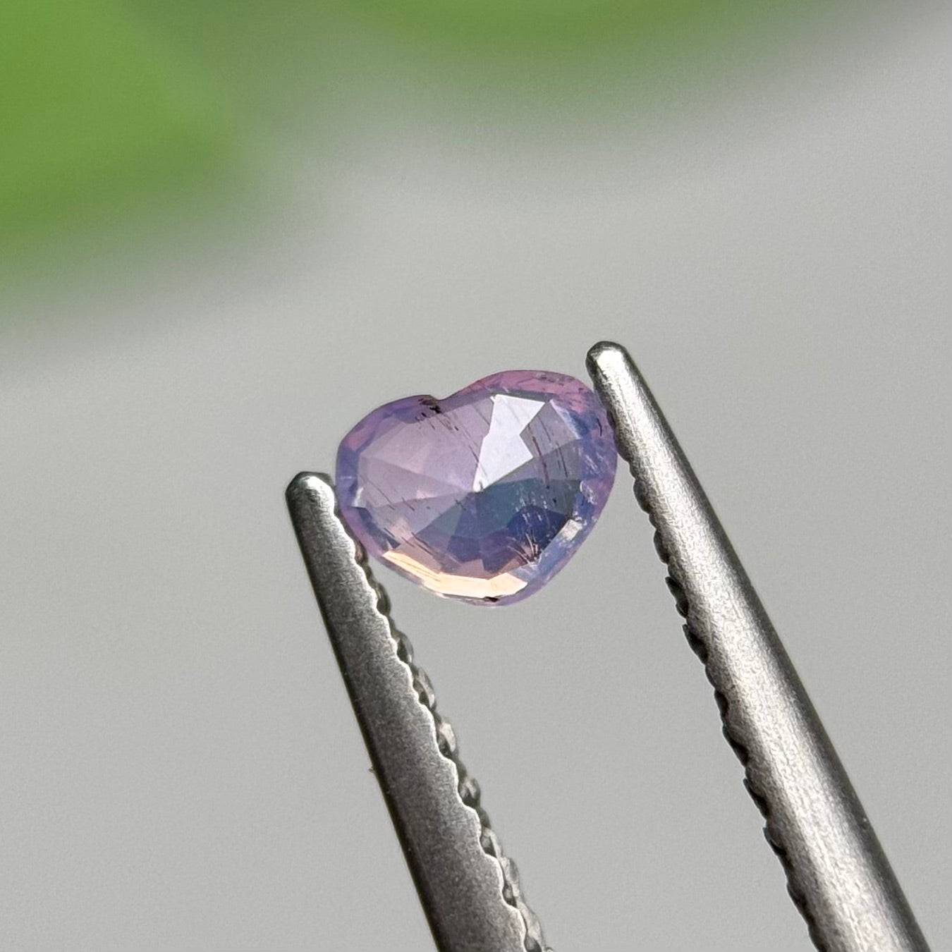 0.35ct Natural Purplish Pink Milky Sapphire Vietnam.