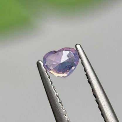 0.35ct Natural Purplish Pink Milky Sapphire Vietnam.