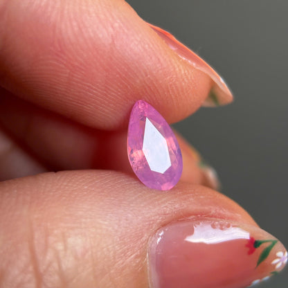 1.33ct Natural Milky Pink Sapphire Vietnam