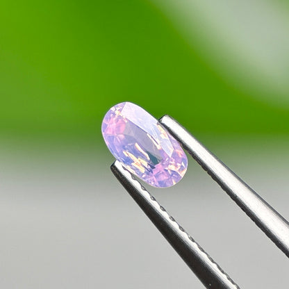 0.45 ct Natural Pink Silky Sapphire Vietnam. Oval Shape