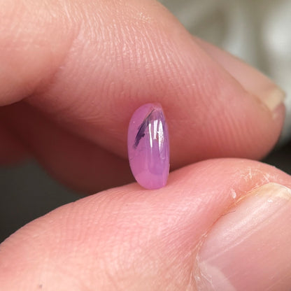 1.32ct Natural Pink Milky Cacbochon Sapphire Viet Nam. No Treatment Sapphire Luc Yen.