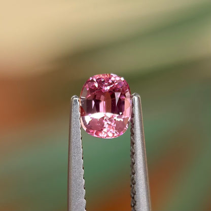 0.61 ct Natural Pink Spinel Vietnam. Cushion Shape. No Treatment.