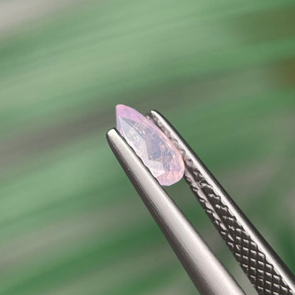 0.52ct Natural Milky Light Pink Sapphire Vietnam