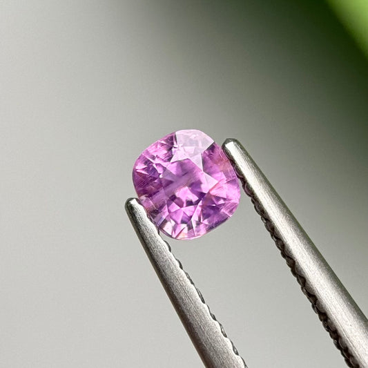 0.52ct Natural Purplish Pink Milky Sapphire Vietnam.