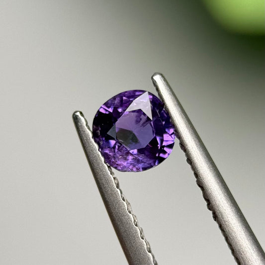 0.63ct Natural Purple Sapphire Vietnam.