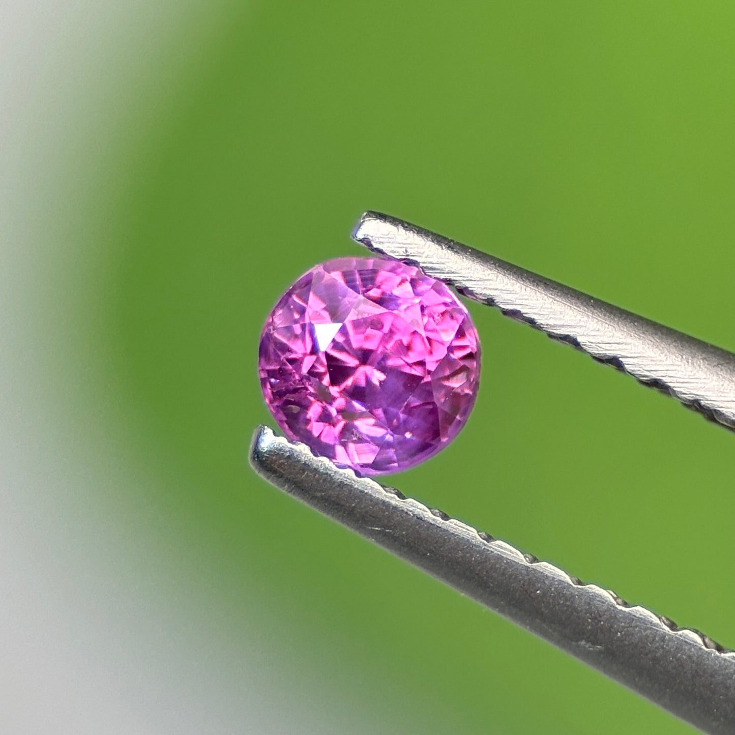 0.32 ct Natural Purple Milky Sapphire Vietnam. Cushion Shape. No Treatment