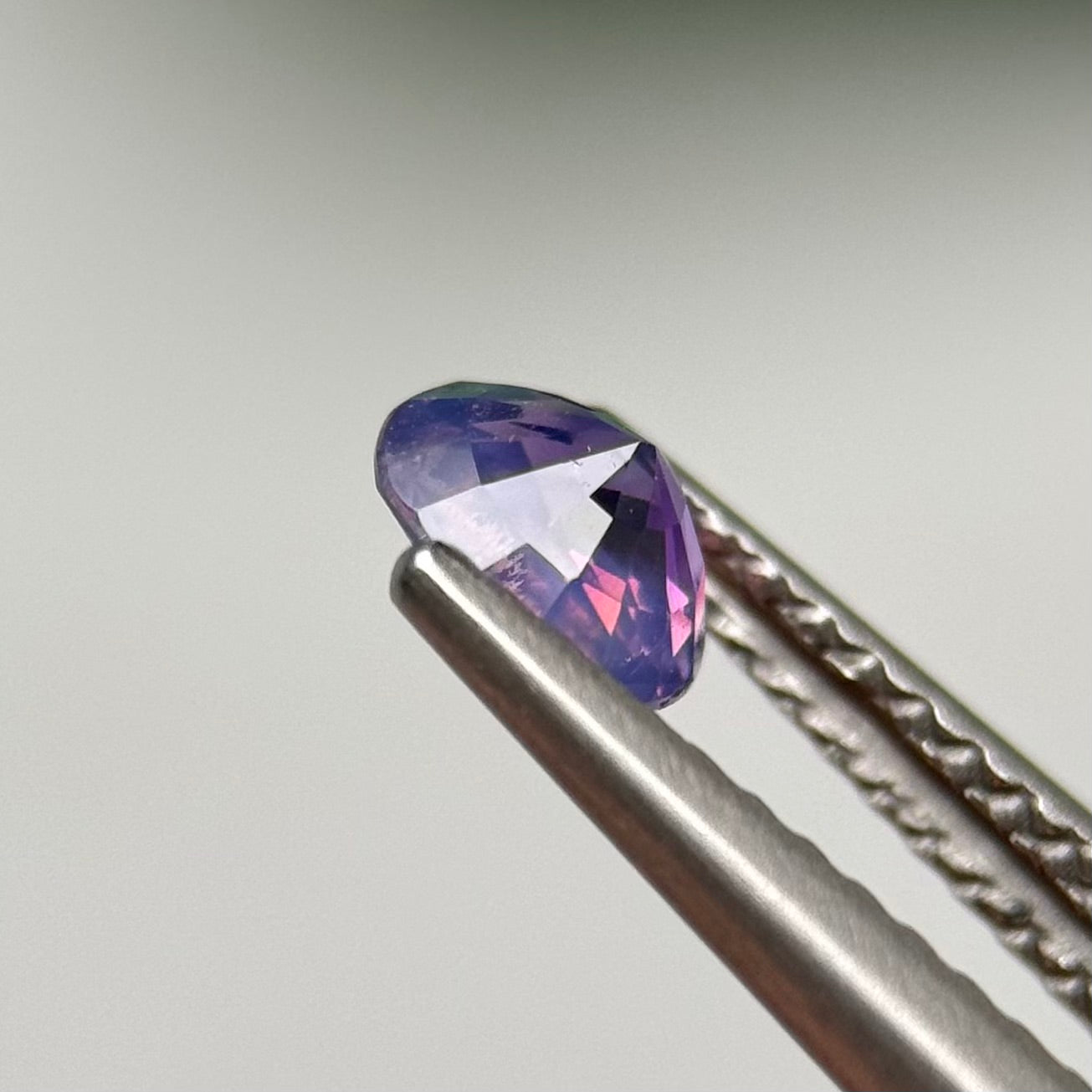 0.57ct Natural Purple Milky Sapphire Vietnam.