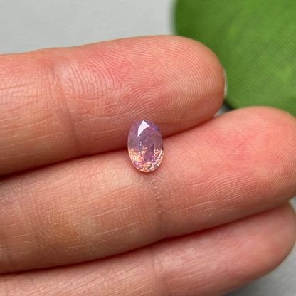 0.92ct Natural Pink Milky Sapphire Vietnam.