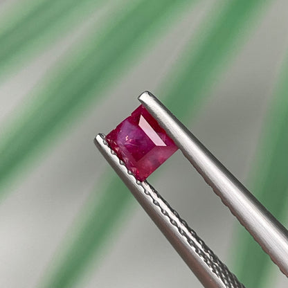 0.45ct Natural Opalescent Ruby Vietnam