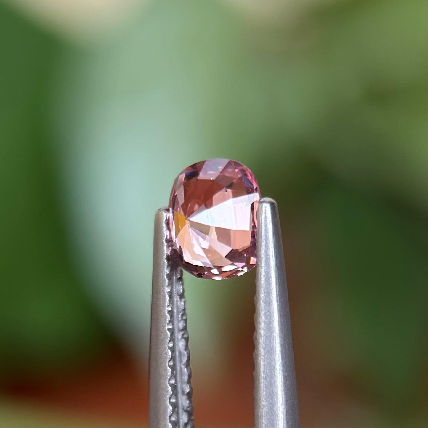0.69ct Natural Pink Spinel Vietnam. Cushion Shape.
