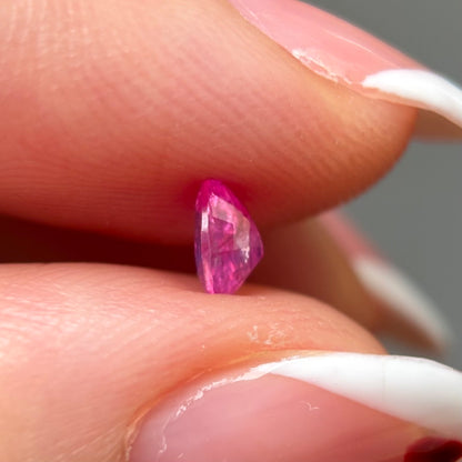0.36ct Natural Milky Pink Sapphire Vietnam