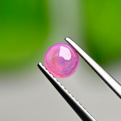 0.87ct Natural Pink Cacbochon Sapphire Viet Nam. No treatment.