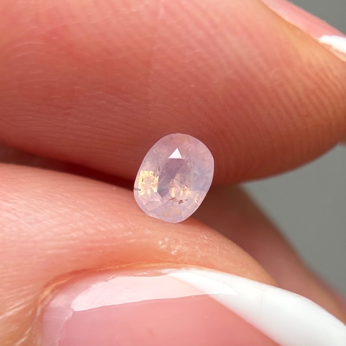 0.36ct Natural Milky Pink Sapphire Vietnam
