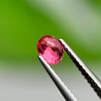 0.58 ct Natural Brownish Red Spinel Vietnam. Oval Shape. No Treatment.