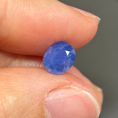 1.47ct Natural Blue Milky Sapphire Vietnam, No Treatment