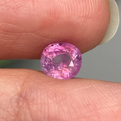0.91ct Natural Pink Milky Sapphire Vietnam