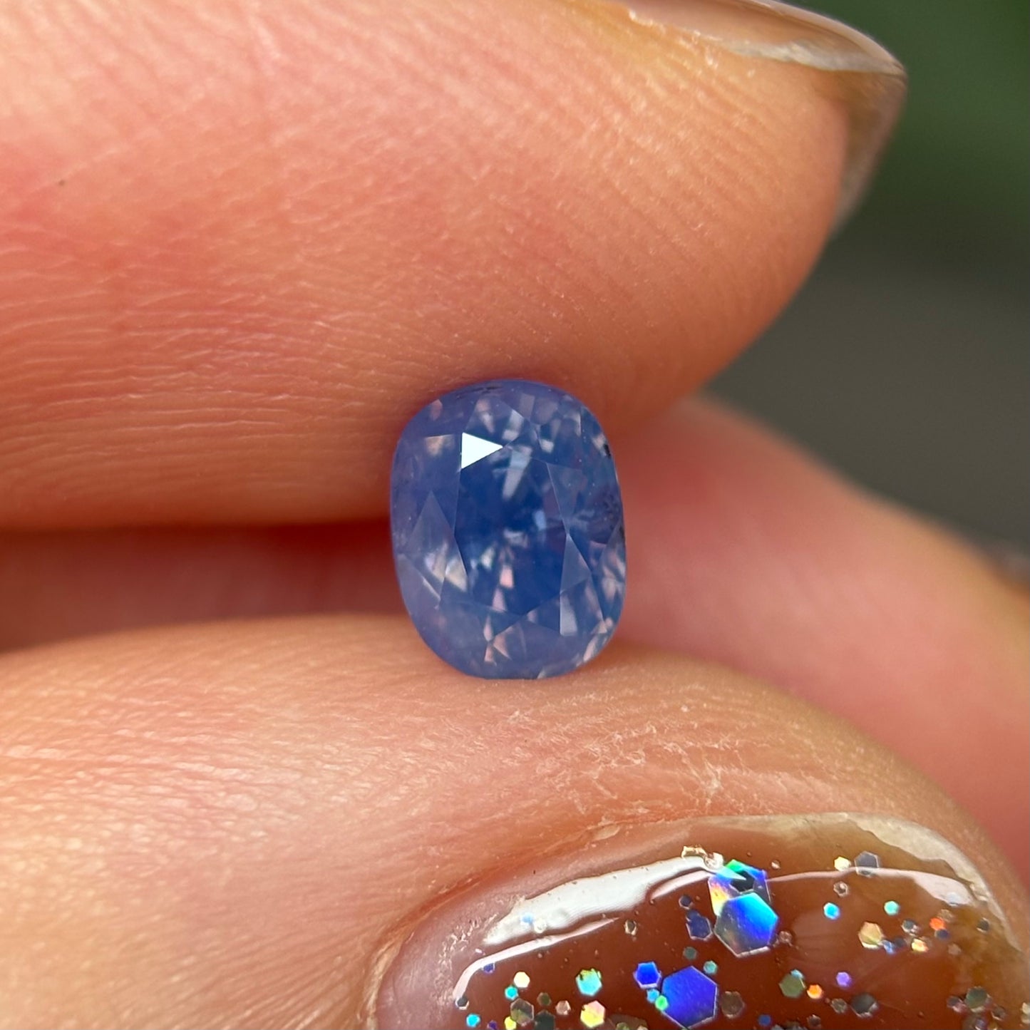 0.83ct Natural Blue Sapphire Vietnam.