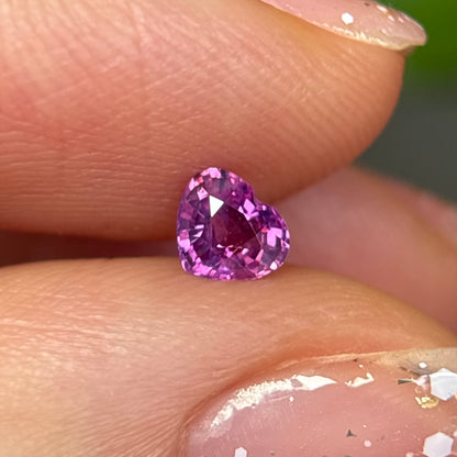 0.38ct Natural Pink Milky Sapphire Vietnam.