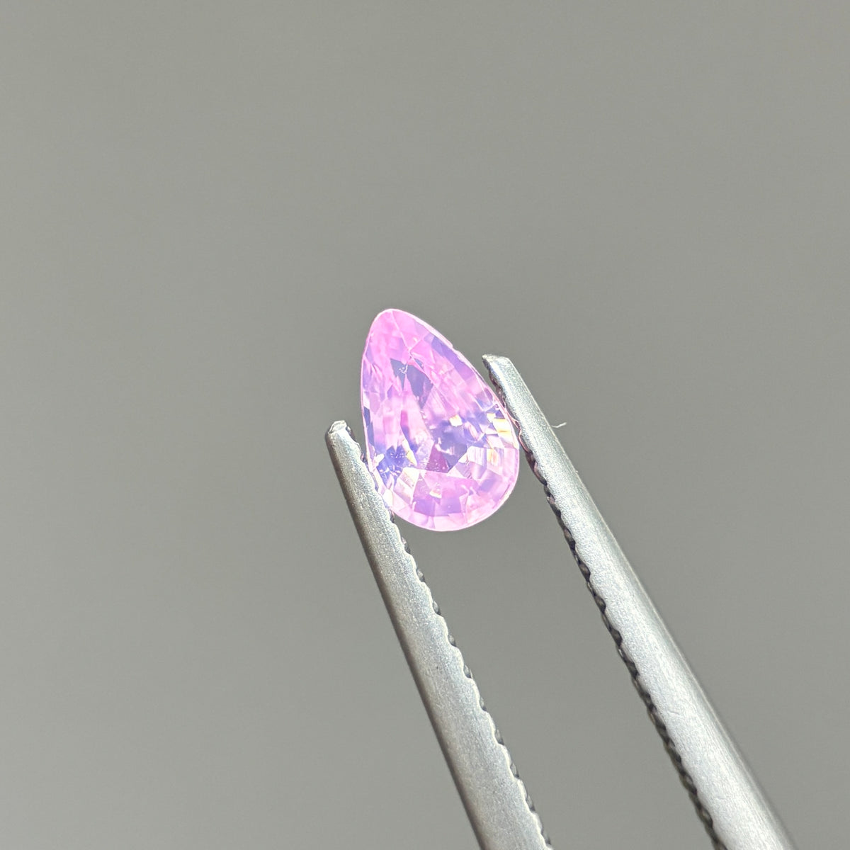 0.35ct Natural Pink Milky Sapphire Vietnam. Pear Shape. No Treatment Milky Sapphire Luc Yen.