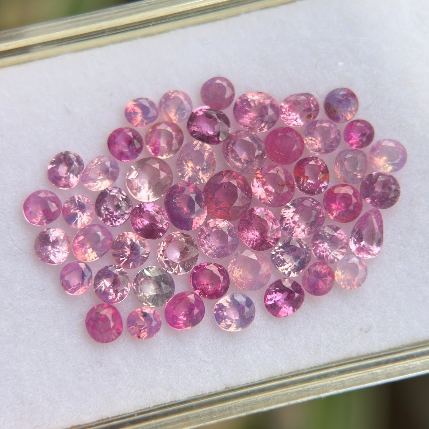 10.57 ct/ 51 Pcs Natural Mix Color Spinel Vietnam. Free Shape. No Treatment.