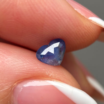0.50ct Natural Milky Blue Sapphire Vietnam