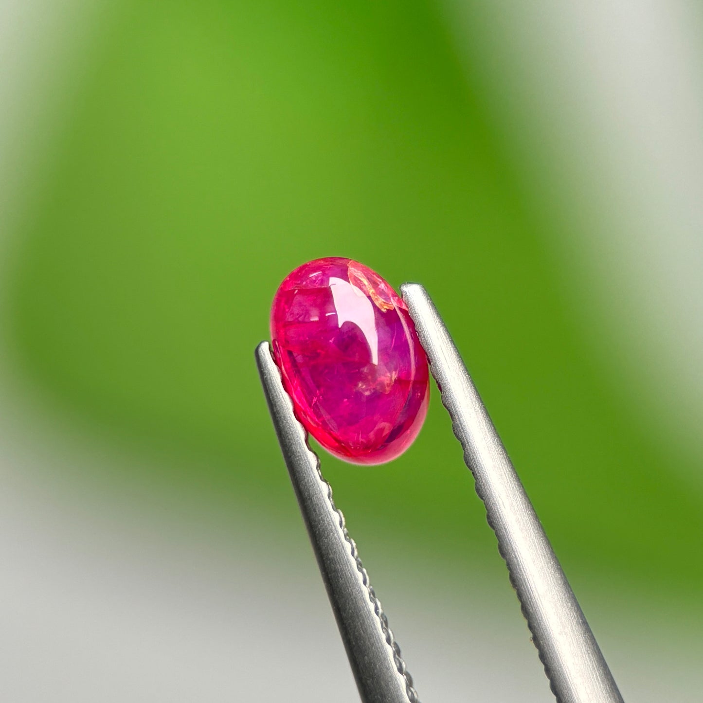 0.59ct Natural Pink Cacbochon Sapphire Viet Nam. No treatment.