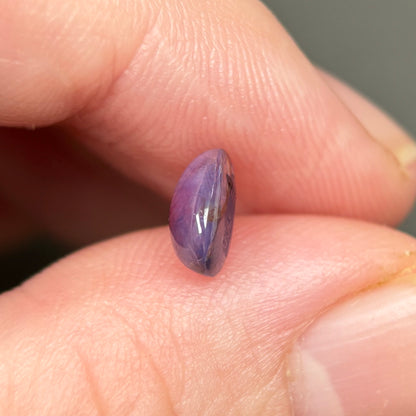 1,23ct Natural Puprple Milky Cacbochon Sapphire Viet Nam. No Treatment Sapphire Luc Yen.