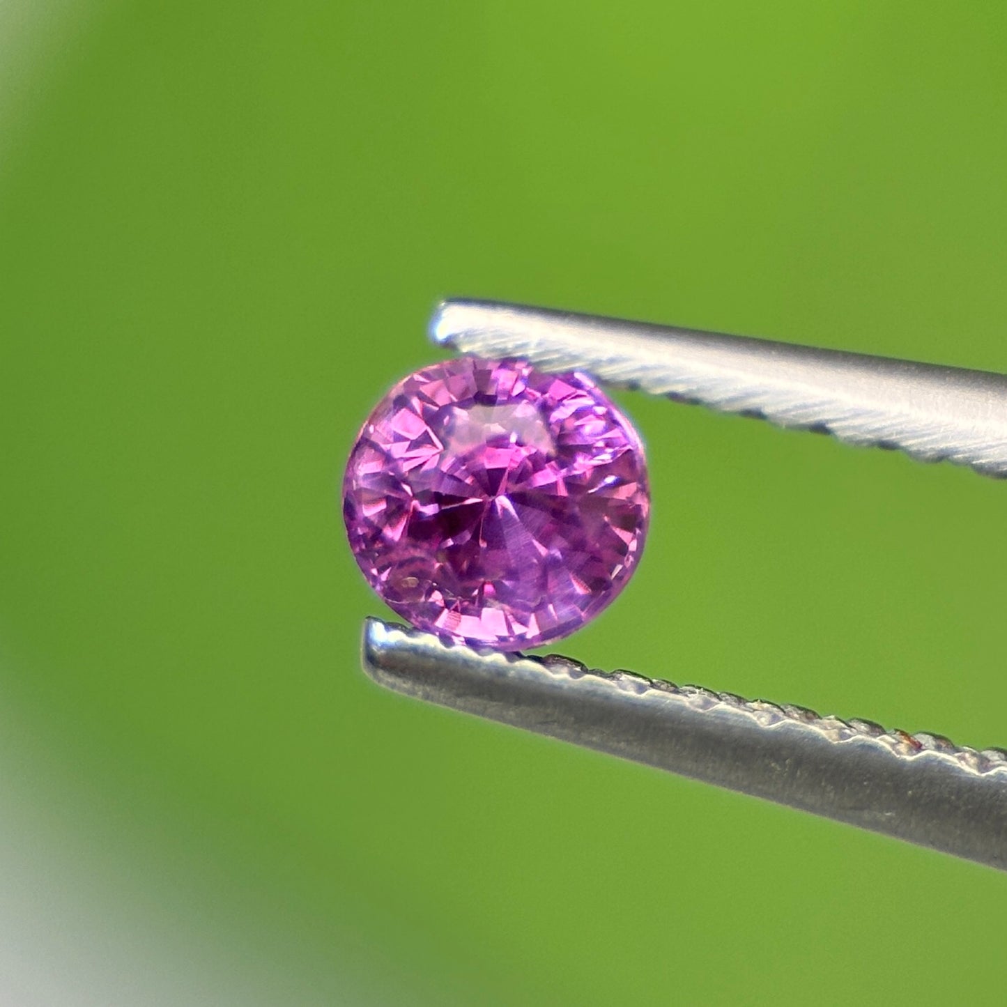 0.32 ct Natural Purple Milky Sapphire Vietnam. Cushion Shape. No Treatment