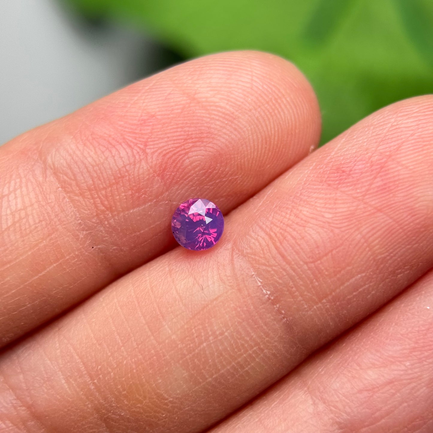 0.51ct Natural Pink Milky Sapphire Vietnam.