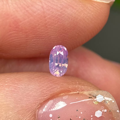 0.34ct Natural Pink Milky Sapphire Vietnam.