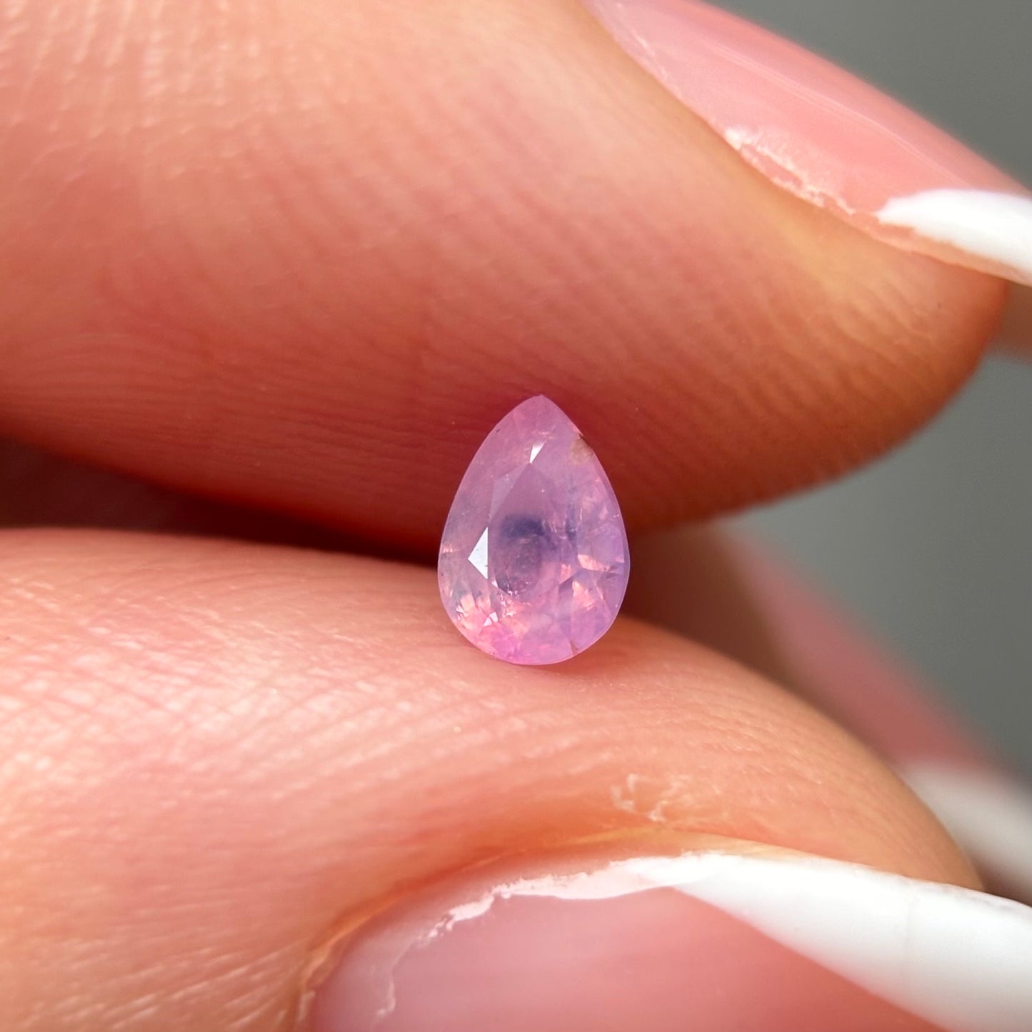 0.35ct Natural Milky Pink Sapphire Vietnam