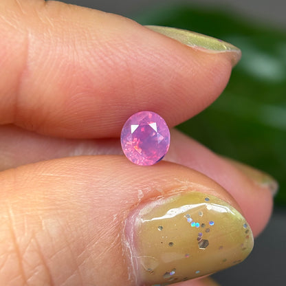 0.82ct Natural Pink Milky Sapphire Vietnam