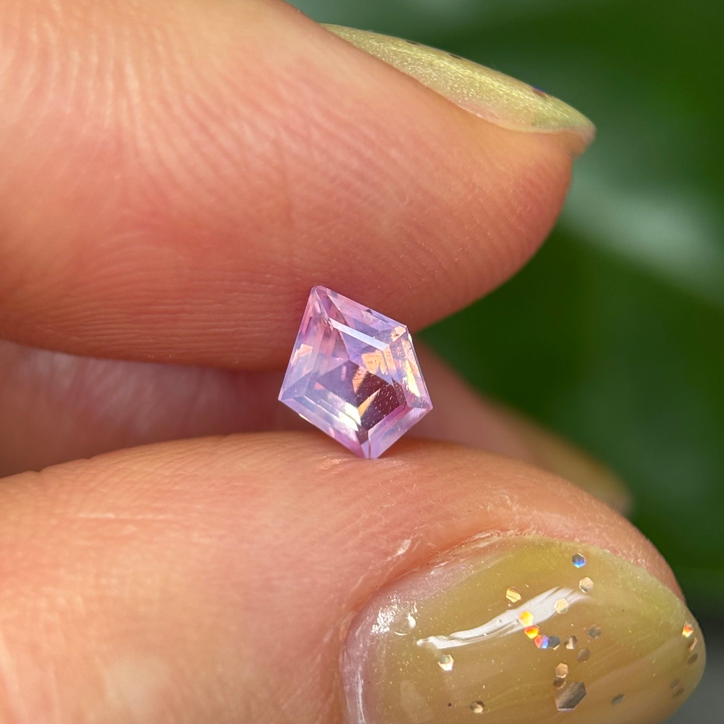 0.55ct Natural Pink Milky Sapphire Vietnam, No Treatment