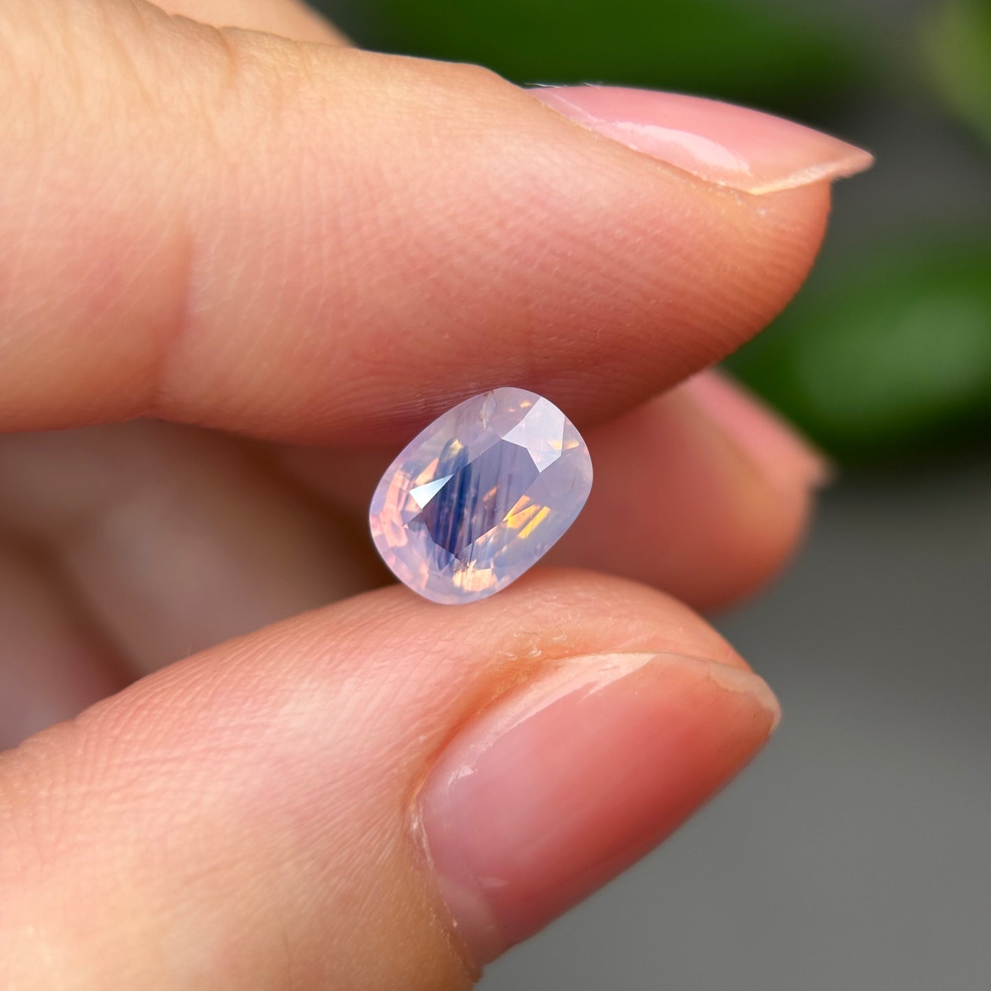 1.28ct Natural White Milky Sapphire Vietnam
