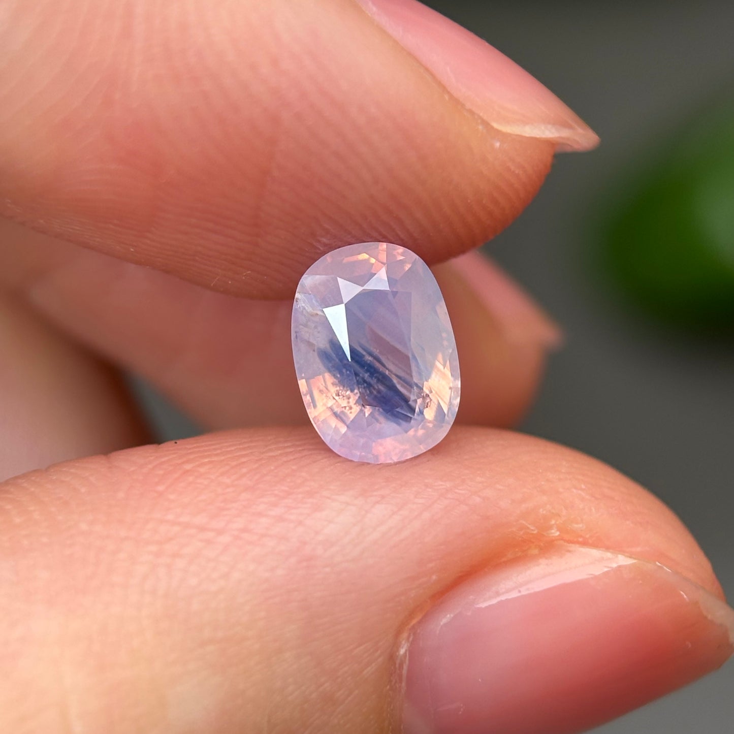 1.28ct Natural White Milky Sapphire Vietnam
