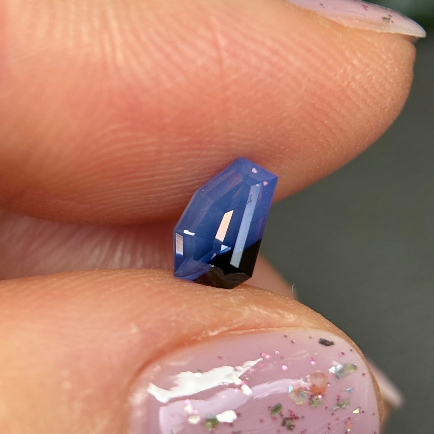 0.70ct Natural Blue Milky Sapphire Vietnam