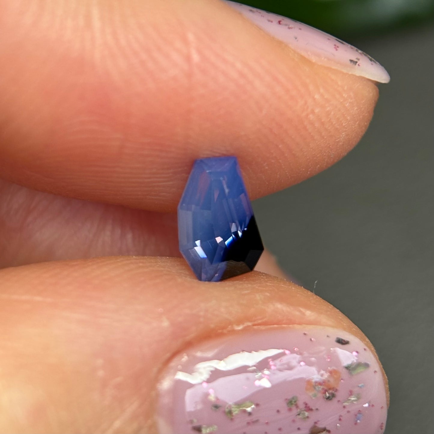 0.70ct Natural Blue Milky Sapphire Vietnam