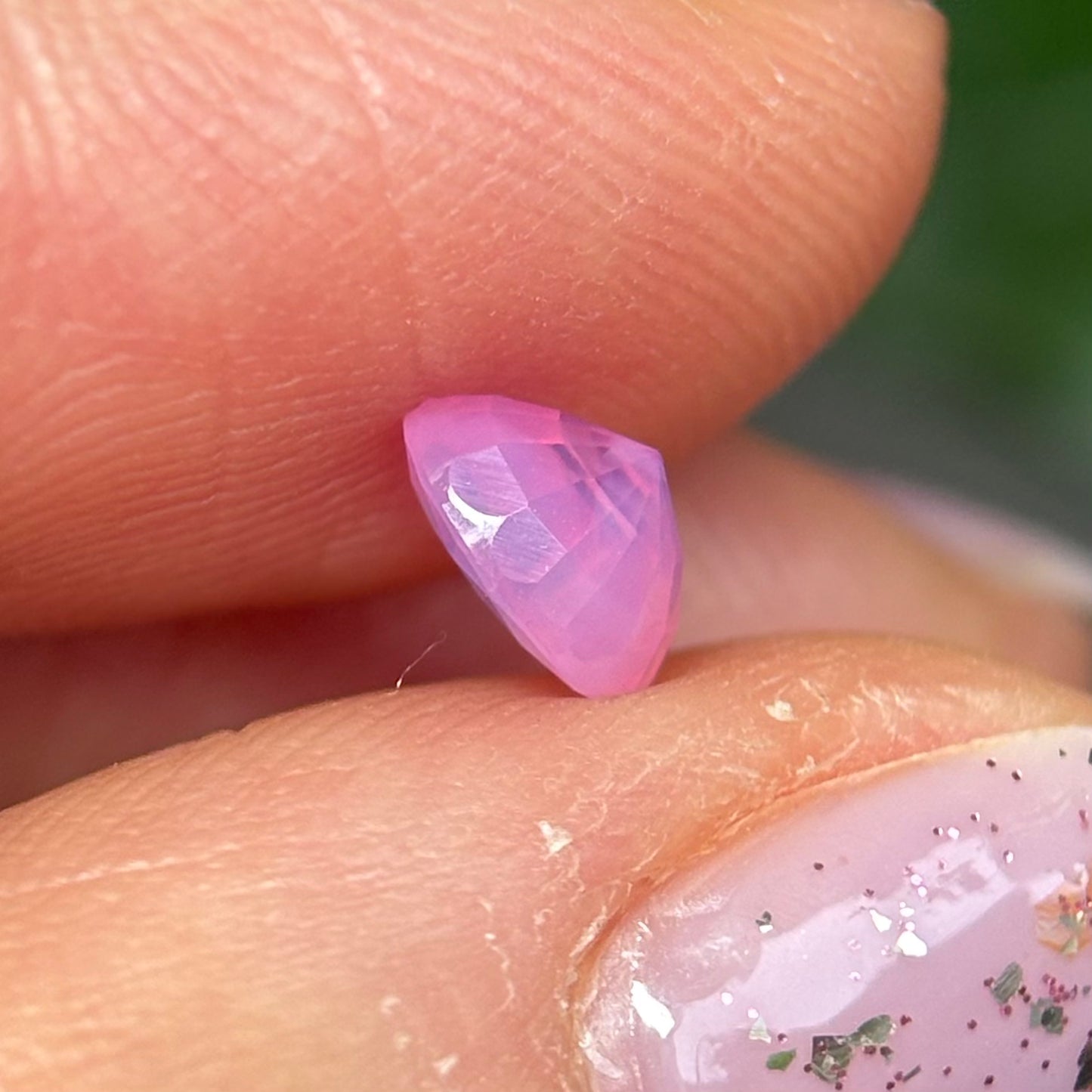0.83ct Natural Pink Milky Sapphire Vietnam
