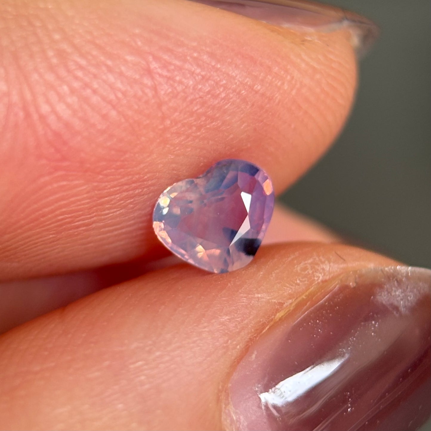 0.48ct Natural Pink Milky Sapphire Vietnam, No Treatment