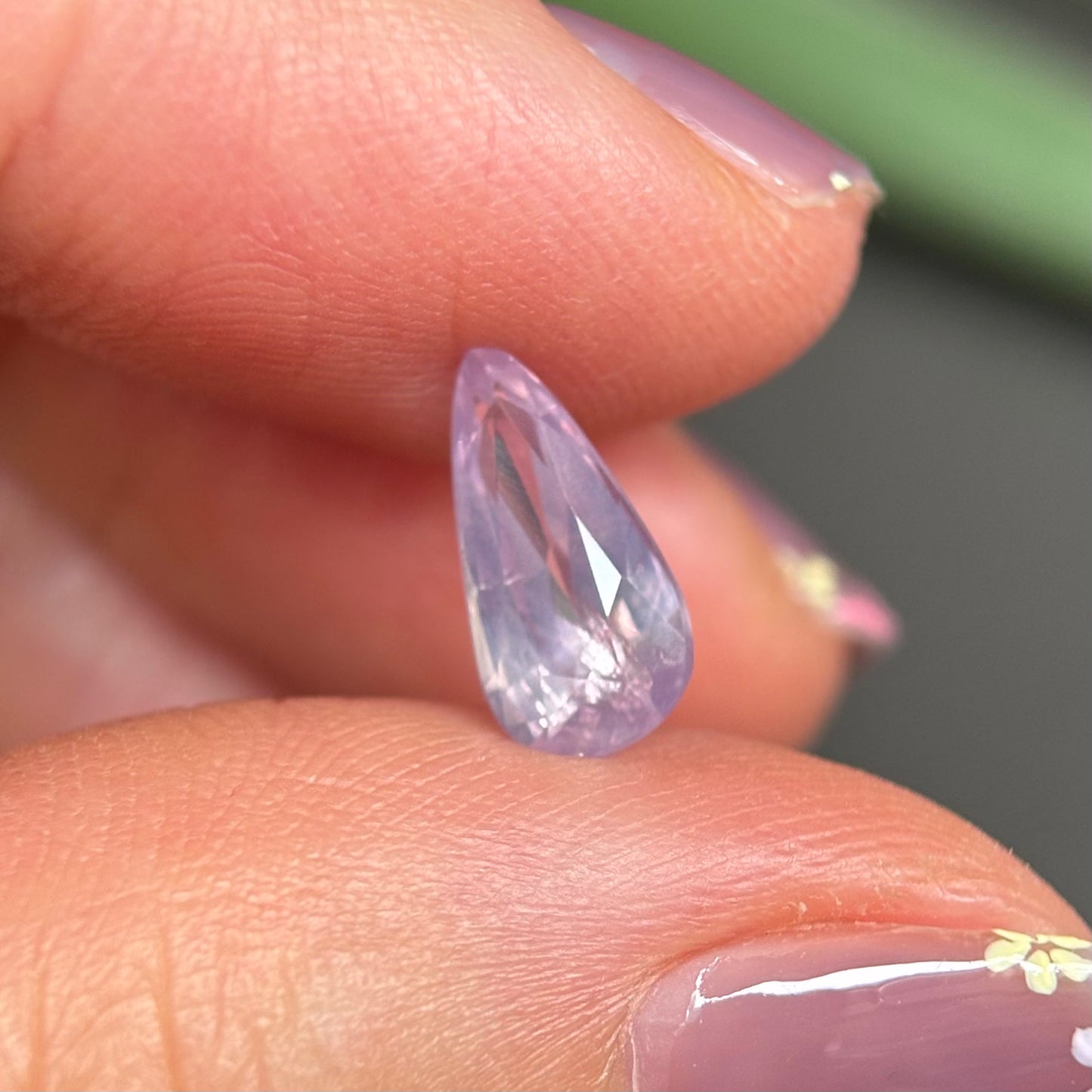 1.53ct Natural Lite Purple Milky Sapphire Vietnam