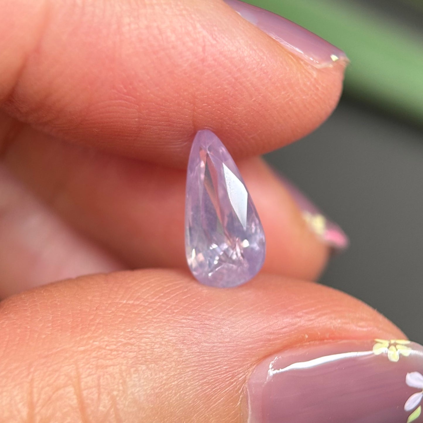 1.53ct Natural Lite Purple Milky Sapphire Vietnam