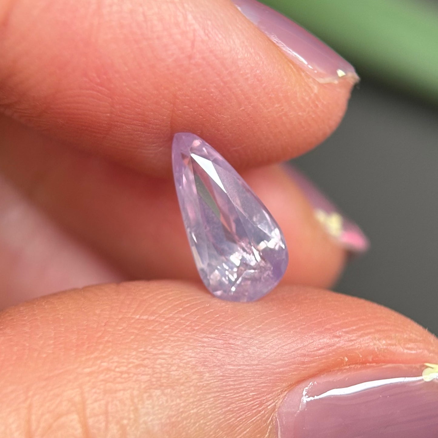 1.53ct Natural Lite Purple Milky Sapphire Vietnam