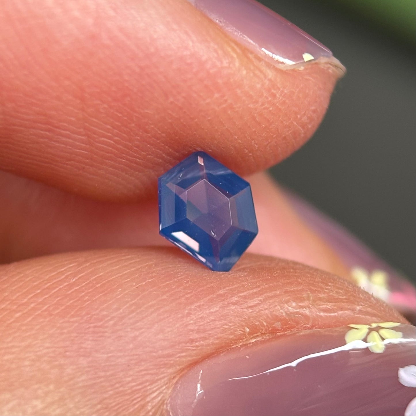 0.41ct Natural Blue Milky Sapphire Vietnam