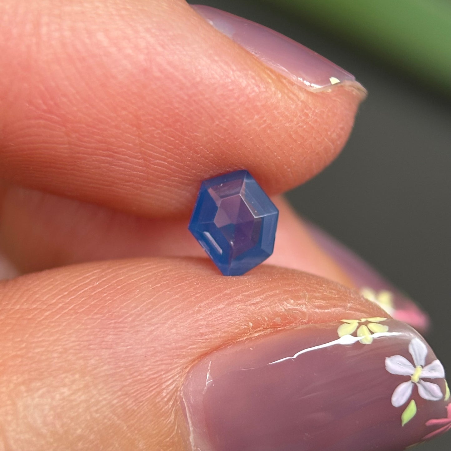 0.41ct Natural Blue Milky Sapphire Vietnam