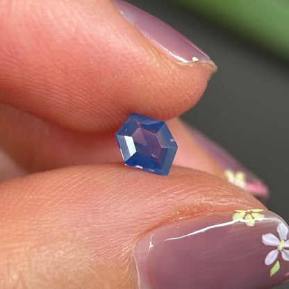 0.41ct Natural Blue Milky Sapphire Vietnam