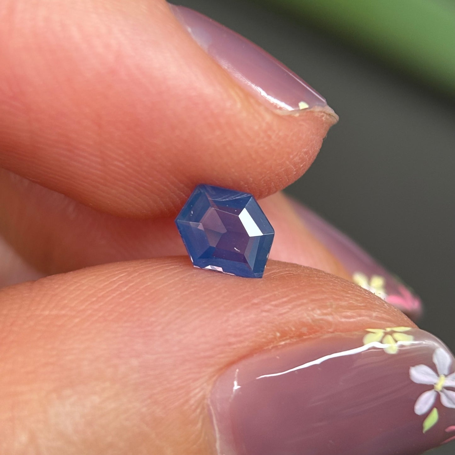 0.41ct Natural Blue Milky Sapphire Vietnam
