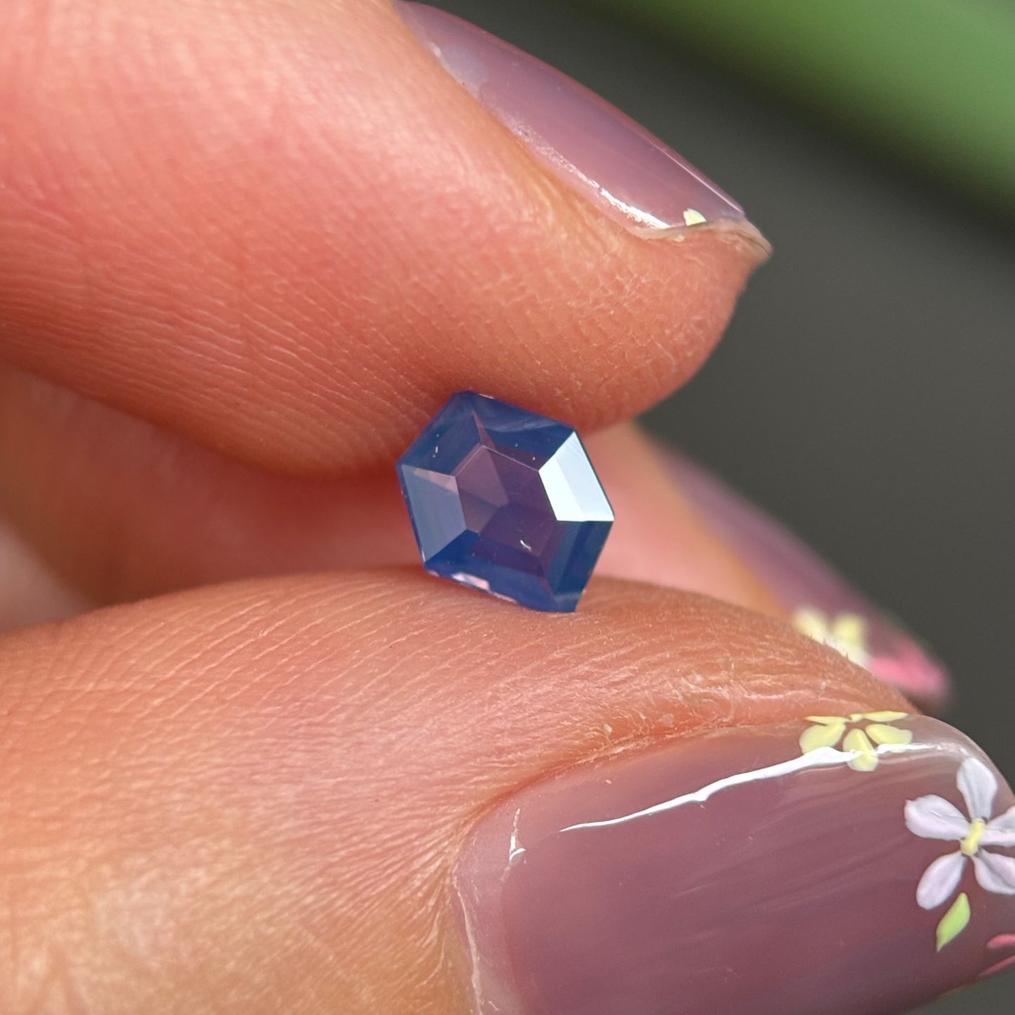 0.41ct Natural Blue Milky Sapphire Vietnam
